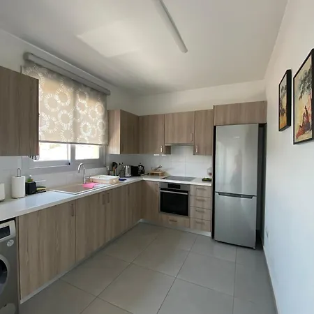 Spacious And Sleek In Engomi Apartment